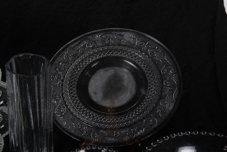 Collection of Clear Glassware