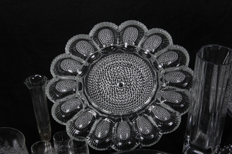 Collection of Clear Glassware