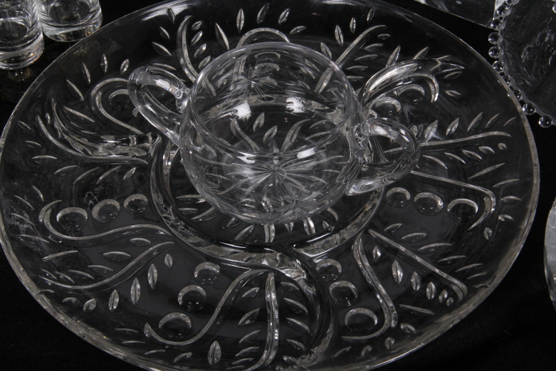 Collection of Clear Glassware