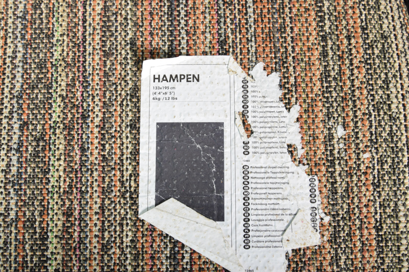 Pair of Hampen Ikea Rugs