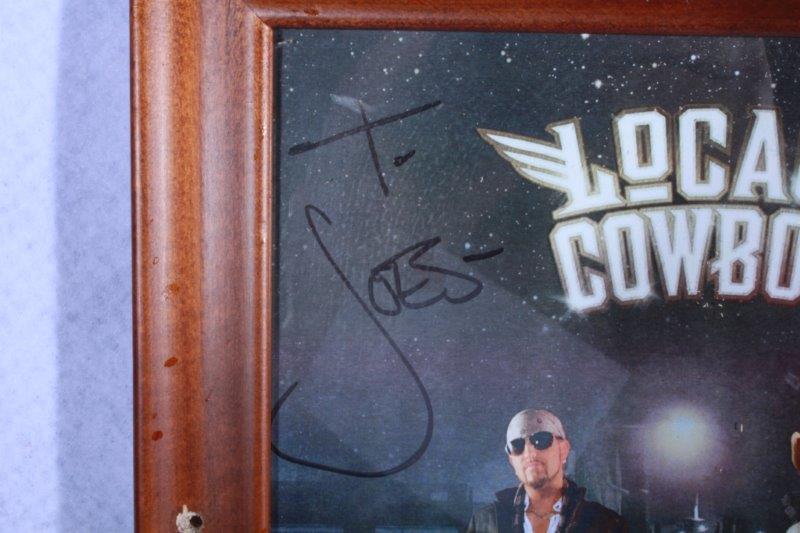 Framed Locash Cowboys Signed Promotional Photo