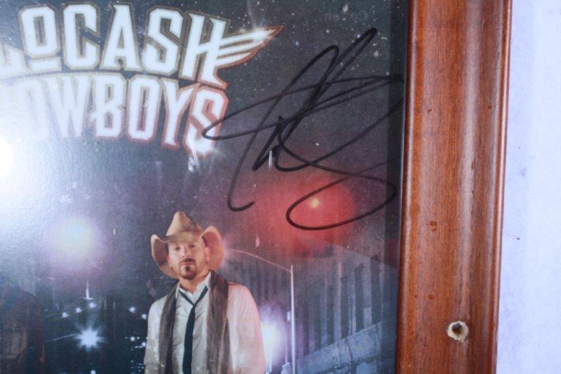 Framed Locash Cowboys Signed Promotional Photo