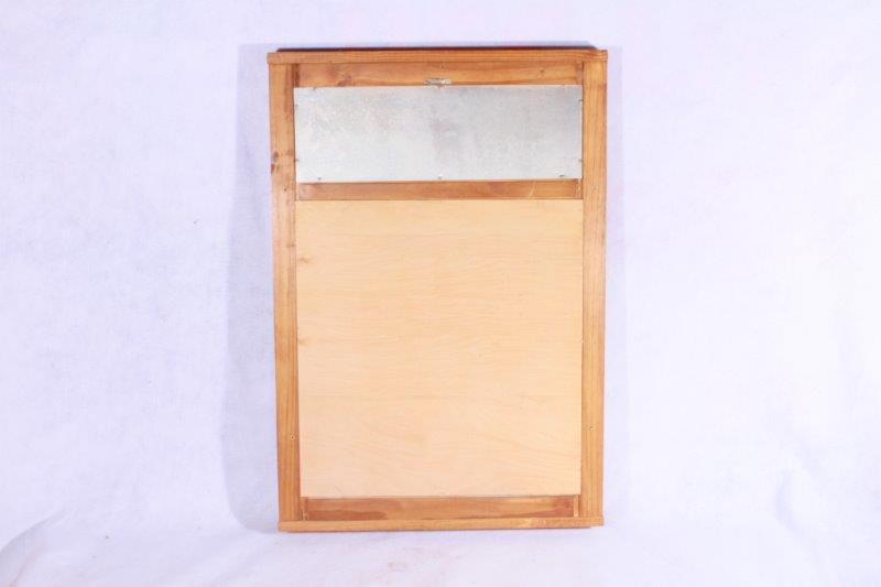 Jim Beam Wood Framed Mirror and Chalkboard