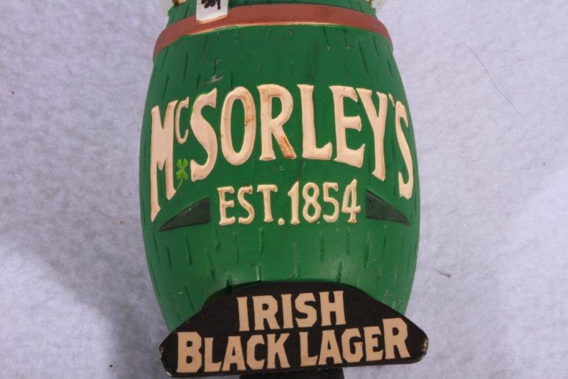 McSorley's Irish Black Lager Tap Handle