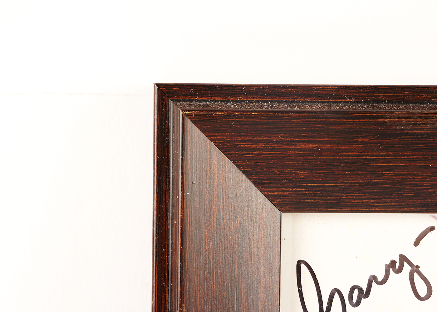 Signed Emily West Framed Promotional Photo