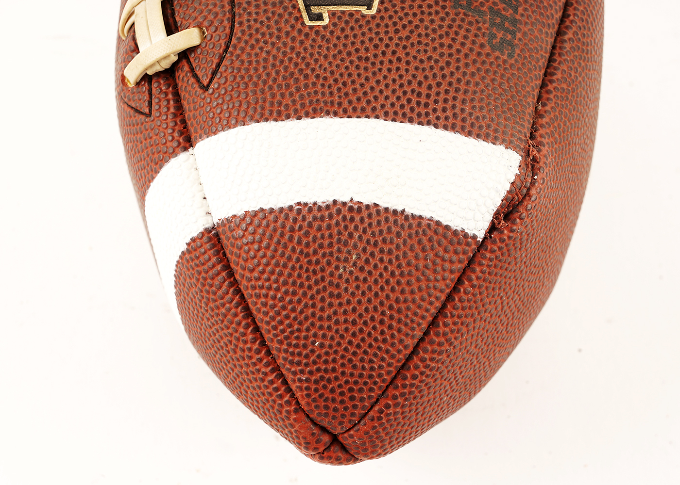 Louisville Cardinals Themed Wax Covered Football