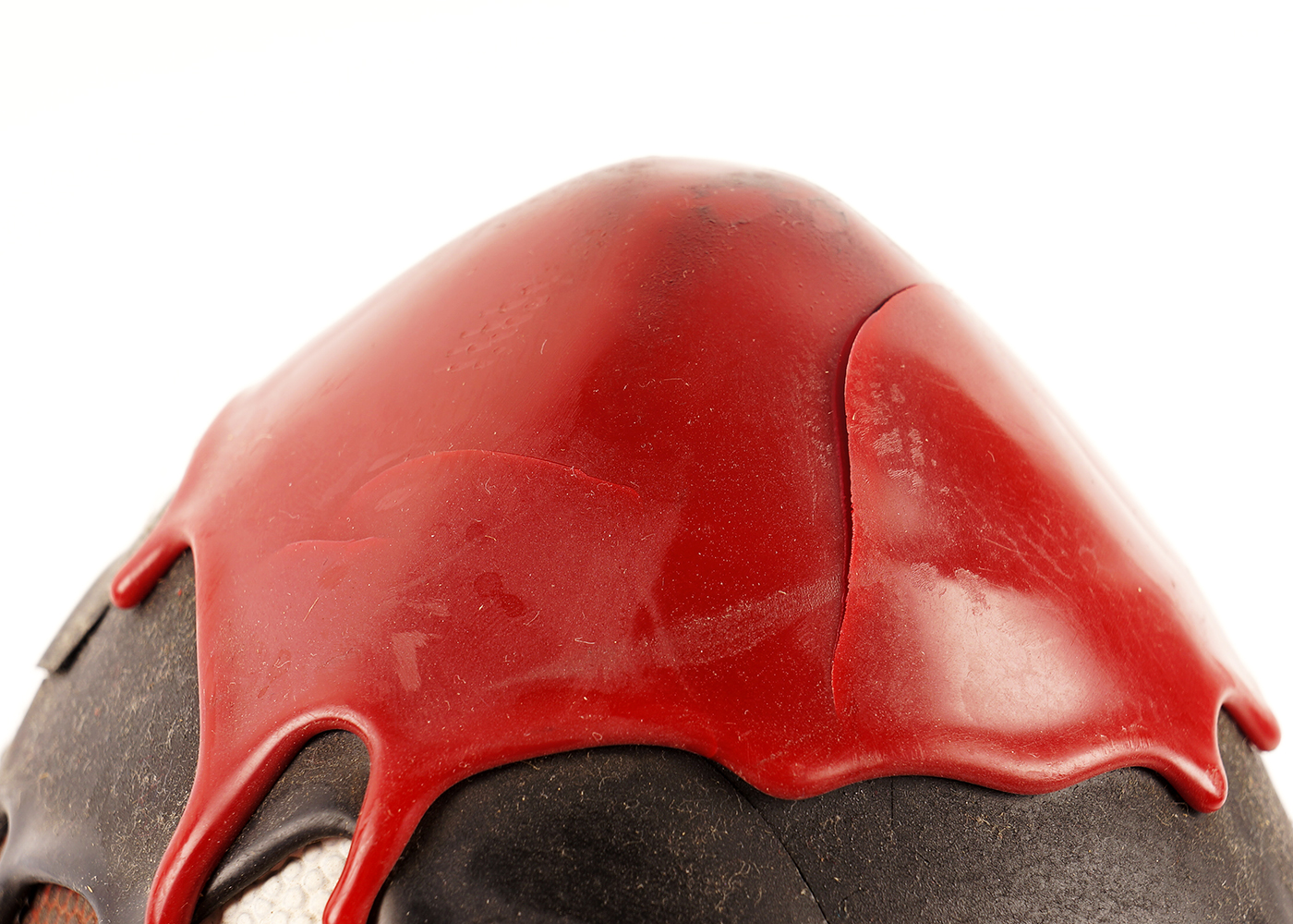 Louisville Cardinals Themed Wax Covered Football