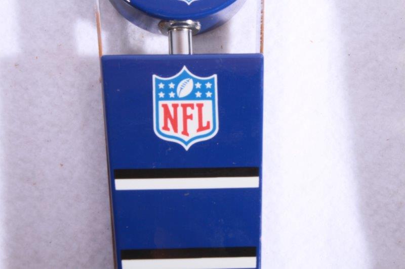 Pair of NFL Bud Light and Coors Light Tap Handles