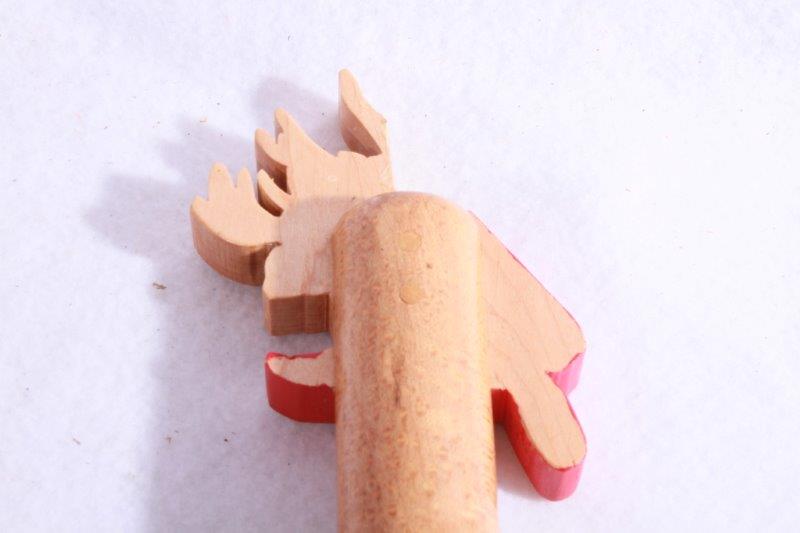 Pair of Joe's Older Than Dirt Moose Ale Tap Handles