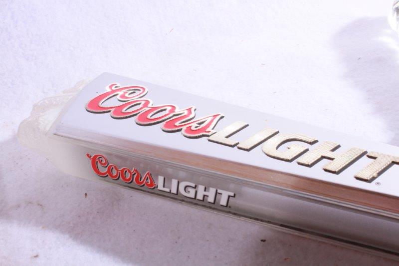 Four Coors Lite Handles