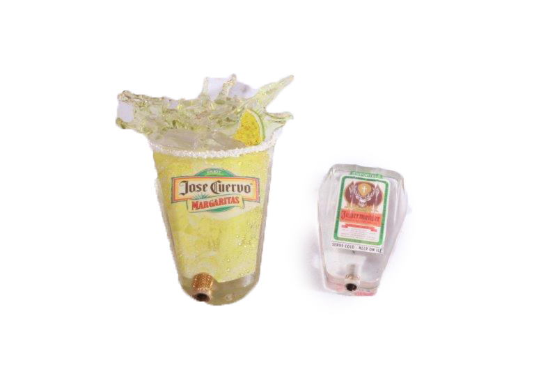 Jose Cuervo and Jagermeister Tap Handles