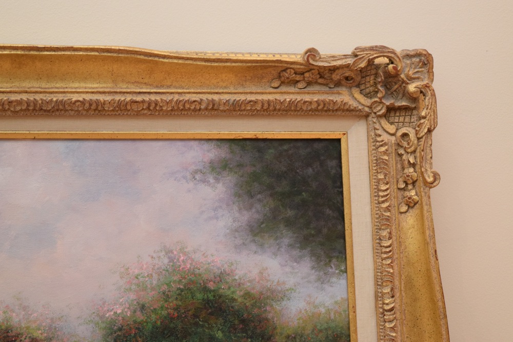 James Fan Original Signed Landscape Oil Painting