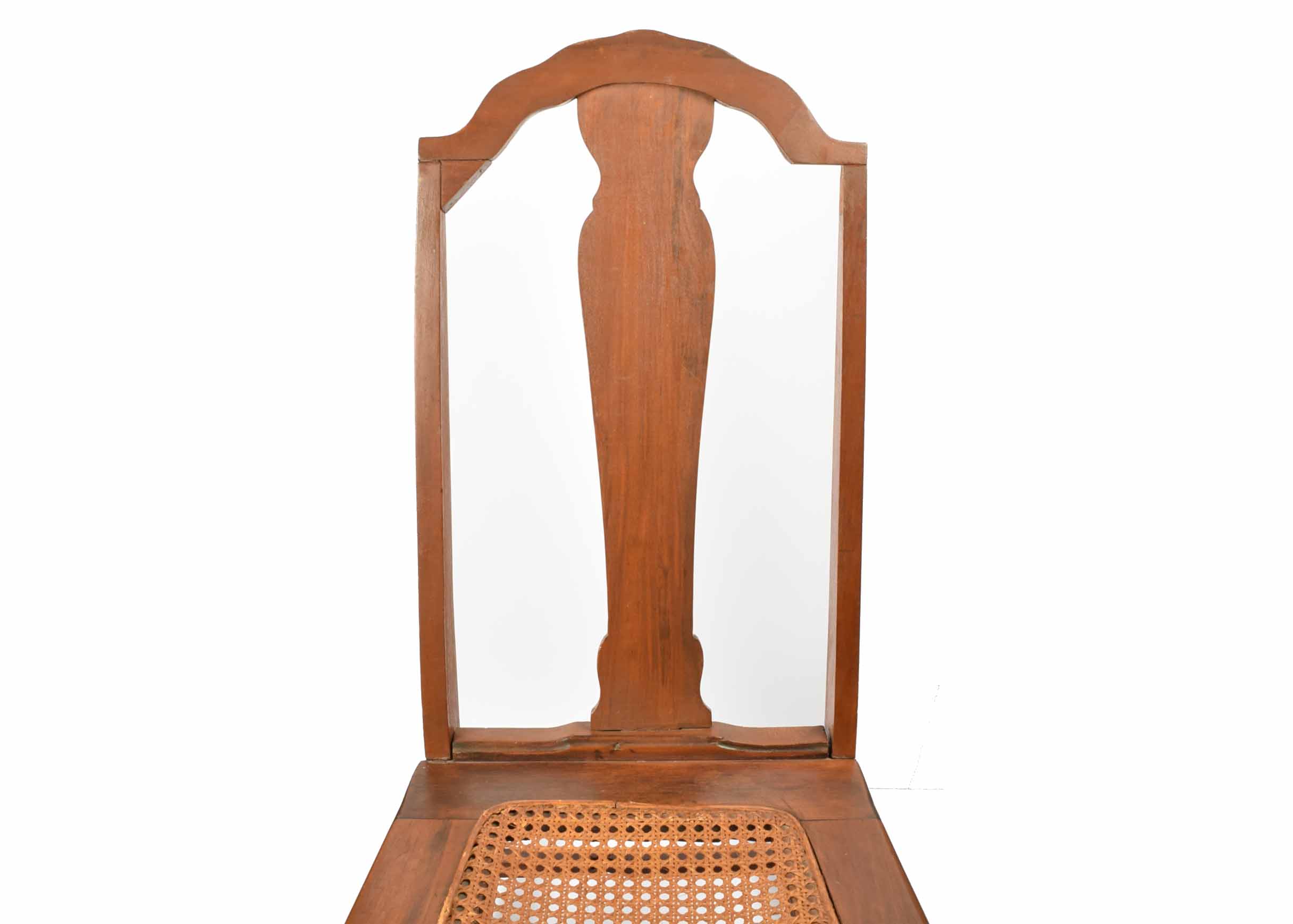 Antique Cane Seat Nursing Rocking Chair