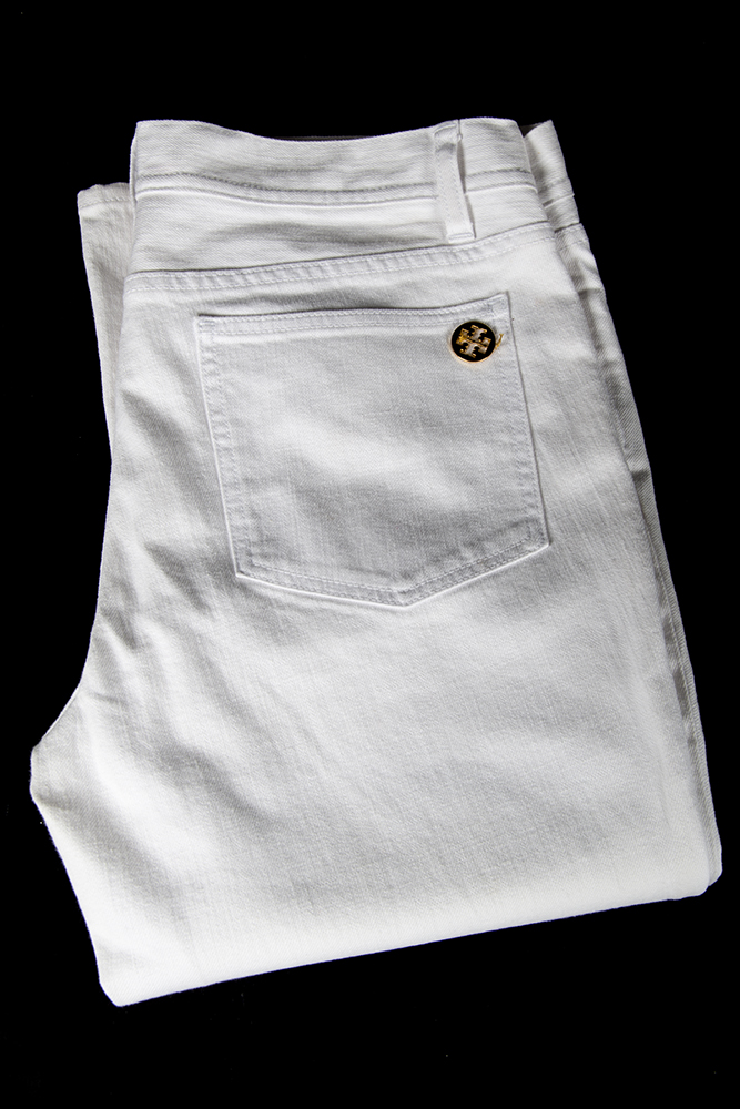 Tory Buch White Jeans