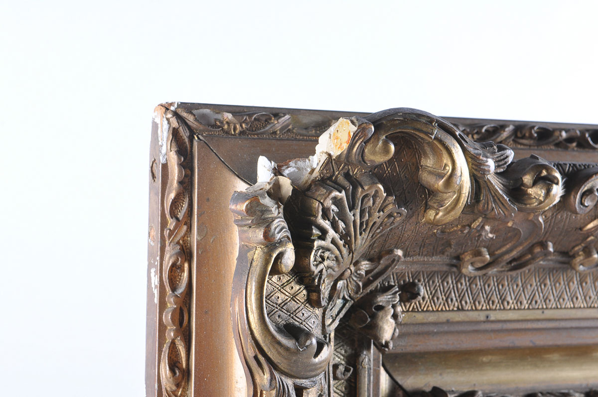 G. Alexo Late 19th-Century Oil Painting on Stretched Canvas