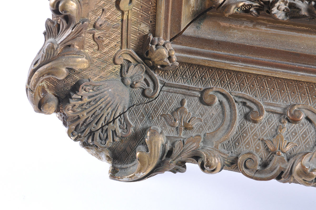 G. Alexo Late 19th-Century Oil Painting on Stretched Canvas