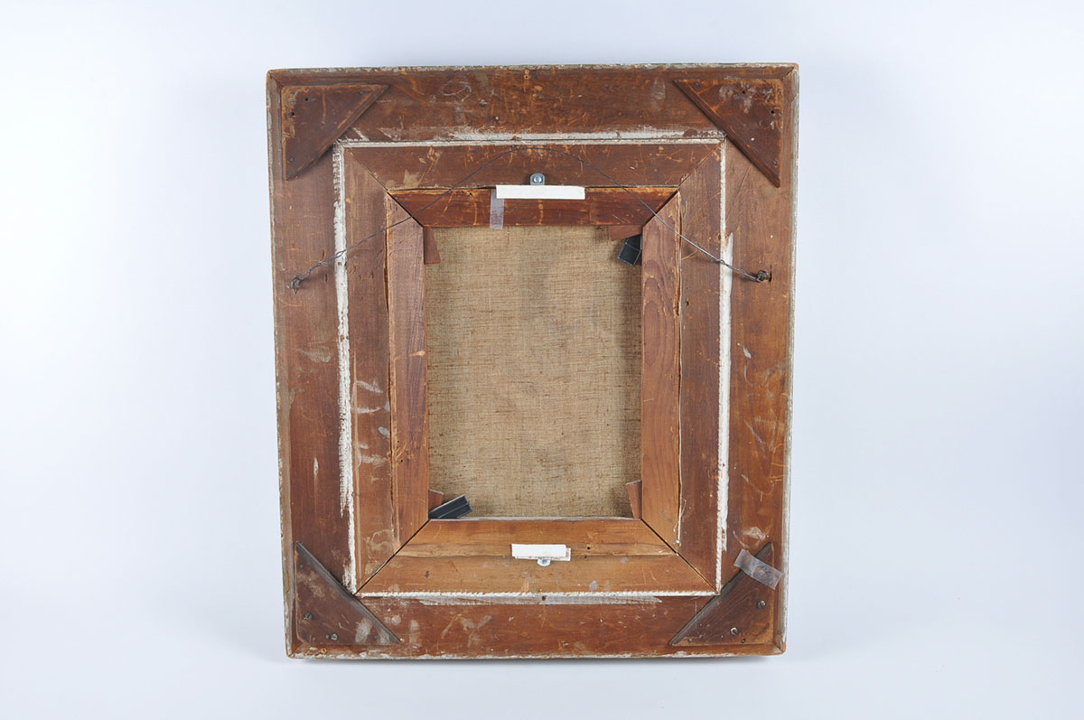 G. Alexo Late 19th-Century Oil Painting on Stretched Canvas