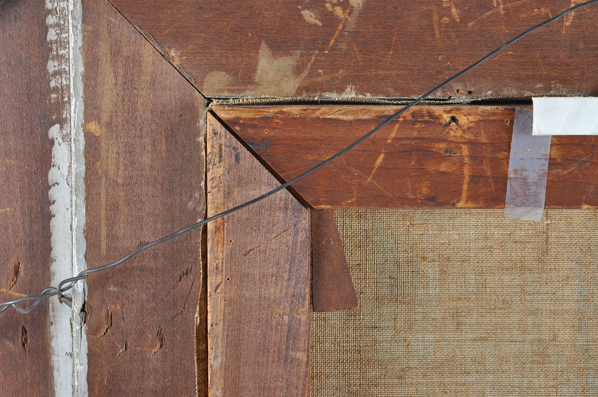 G. Alexo Late 19th-Century Oil Painting on Stretched Canvas