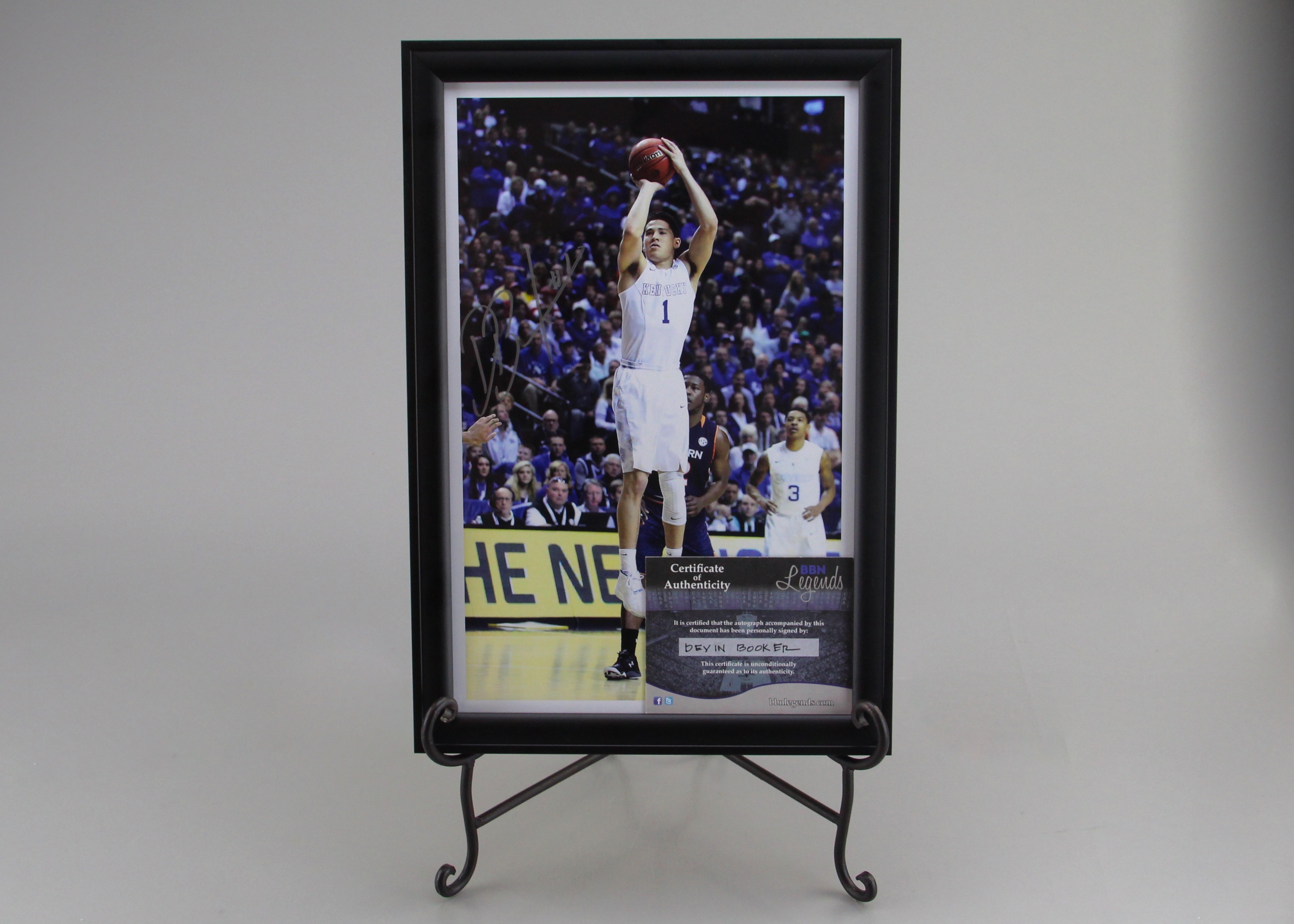 Autographed Devin Booker Framed Photo Print