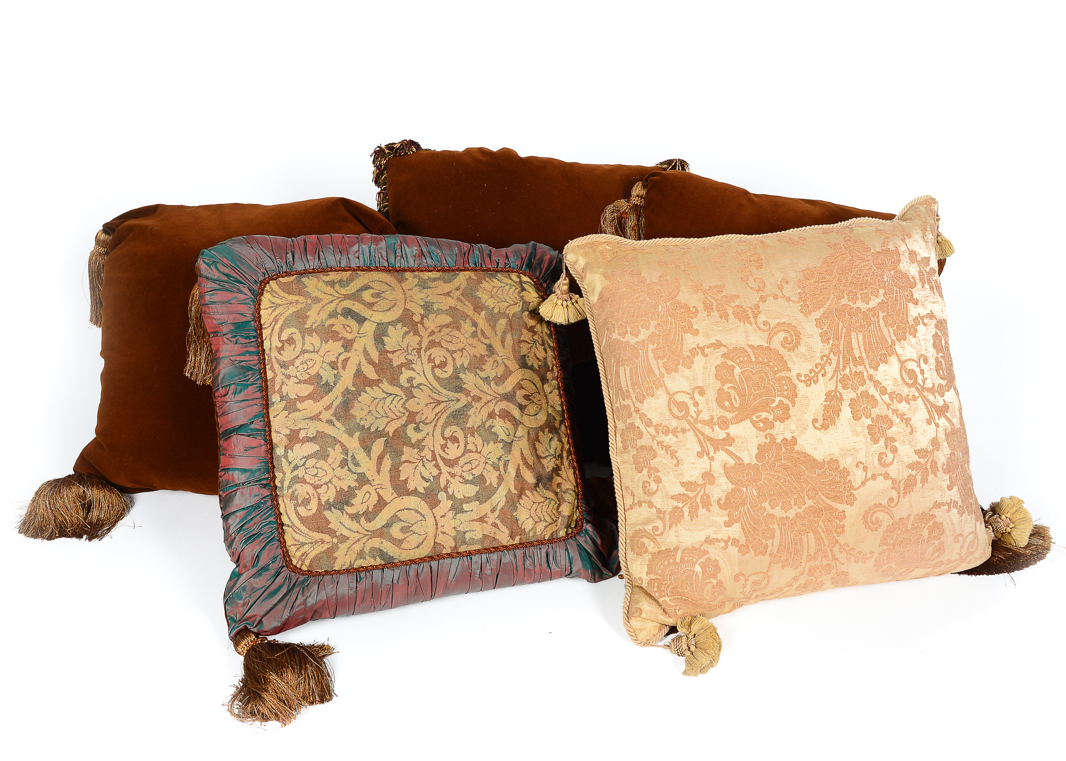 Set of Large Plush Pillows