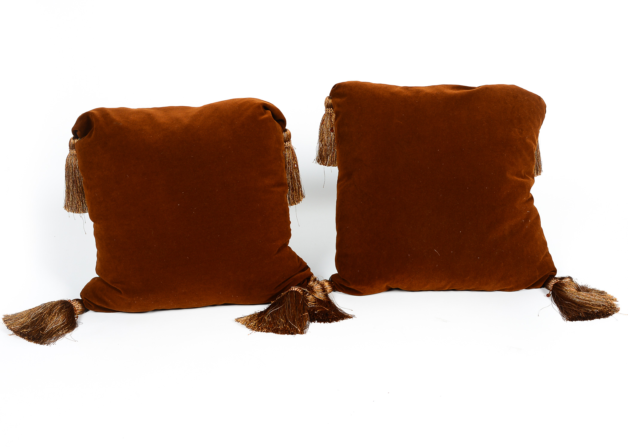 Set of Large Plush Pillows