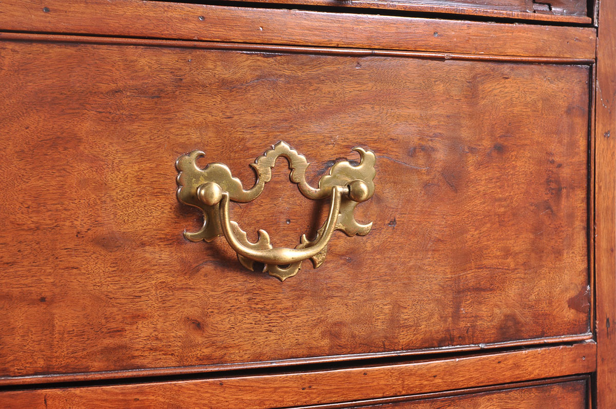 19th Century Bow Front Chest of Drawers