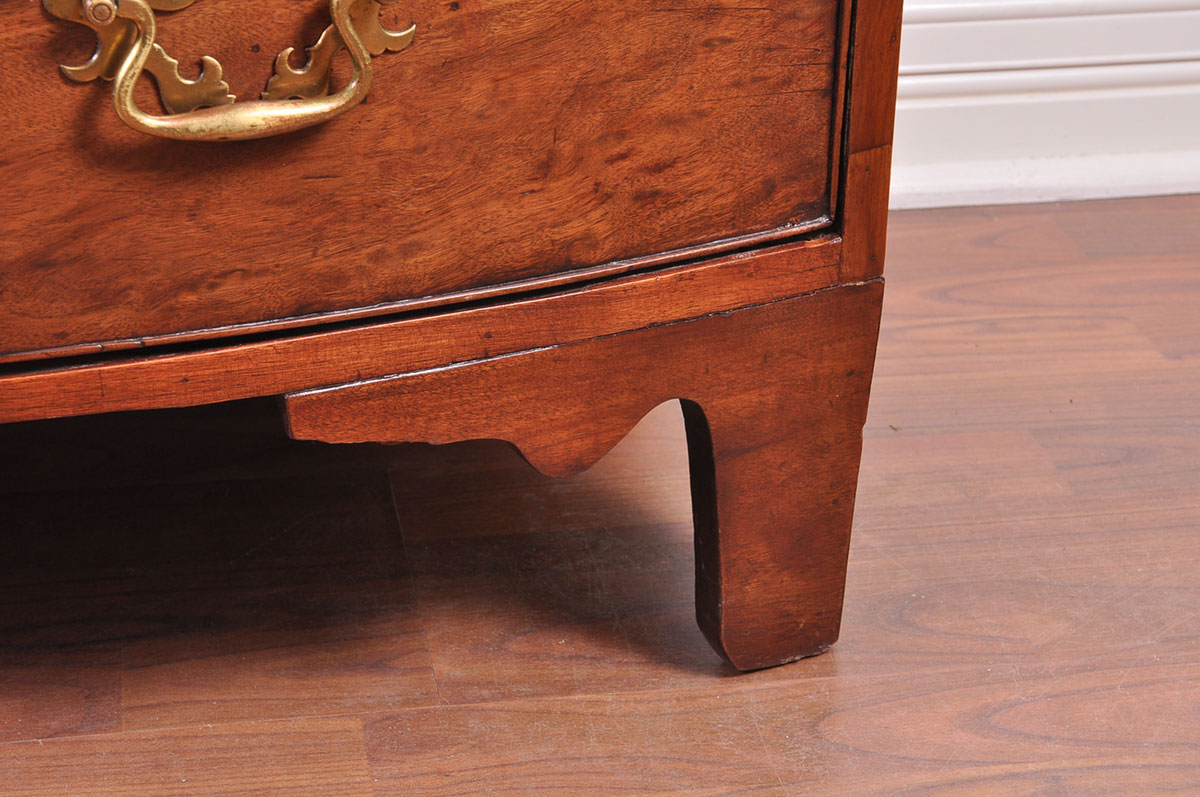 19th Century Bow Front Chest of Drawers