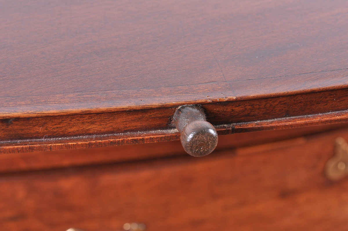 19th Century Bow Front Chest of Drawers