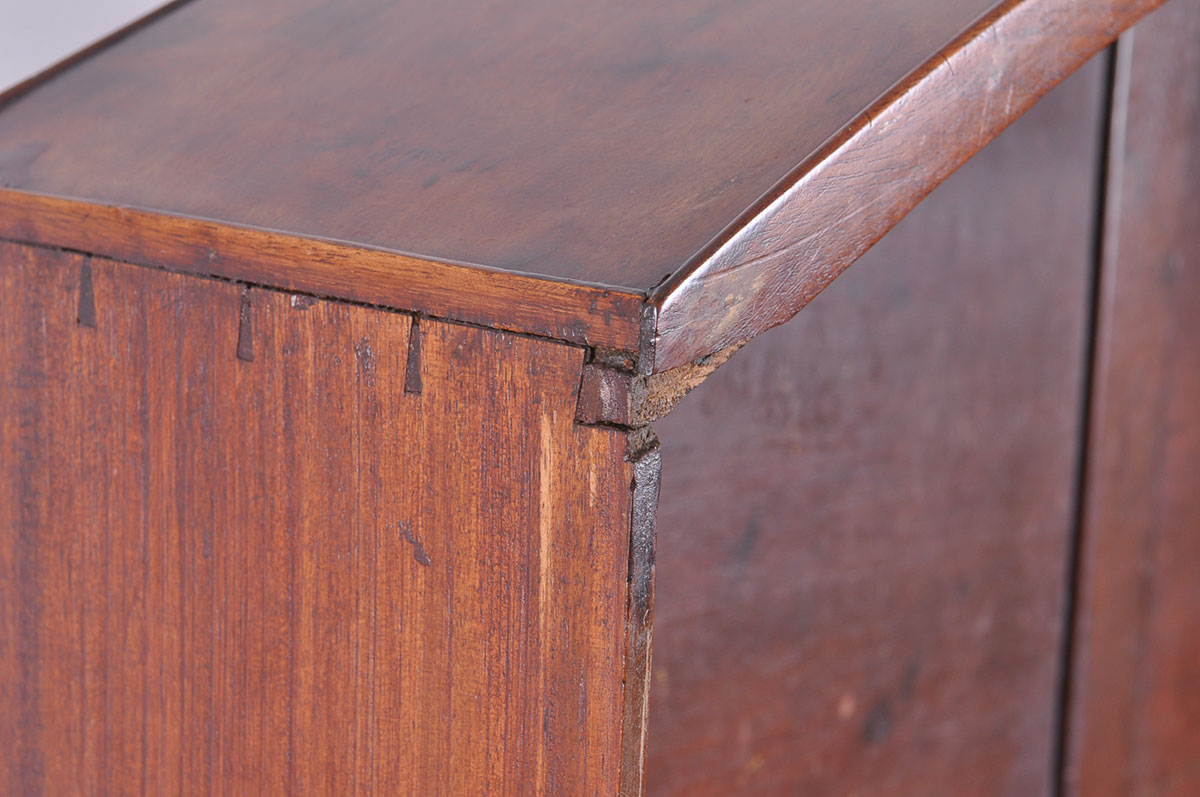 19th Century Bow Front Chest of Drawers