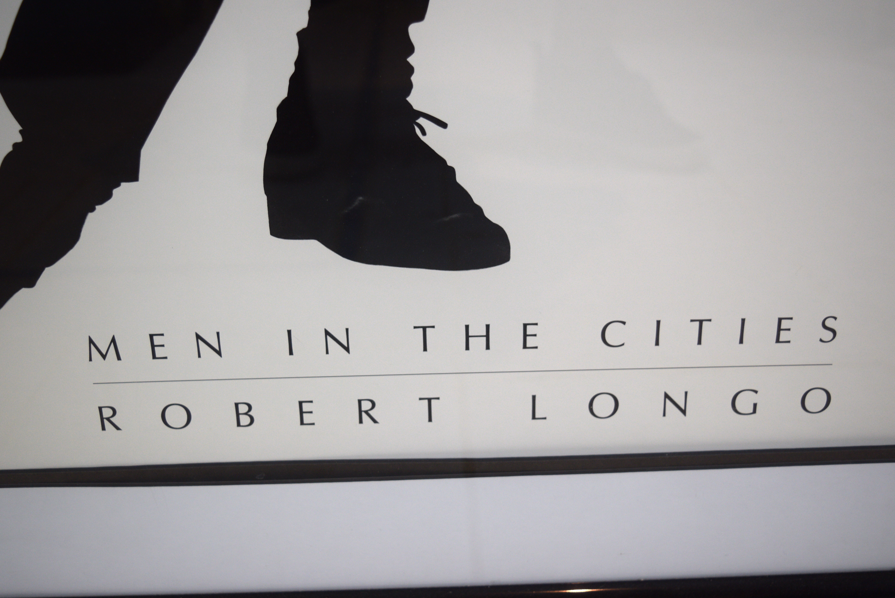 Robert Longo 'Men in the Cities' Posters