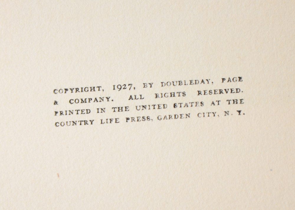 Signed "Count Luckner the Sea Devil" by Lowell Thomas