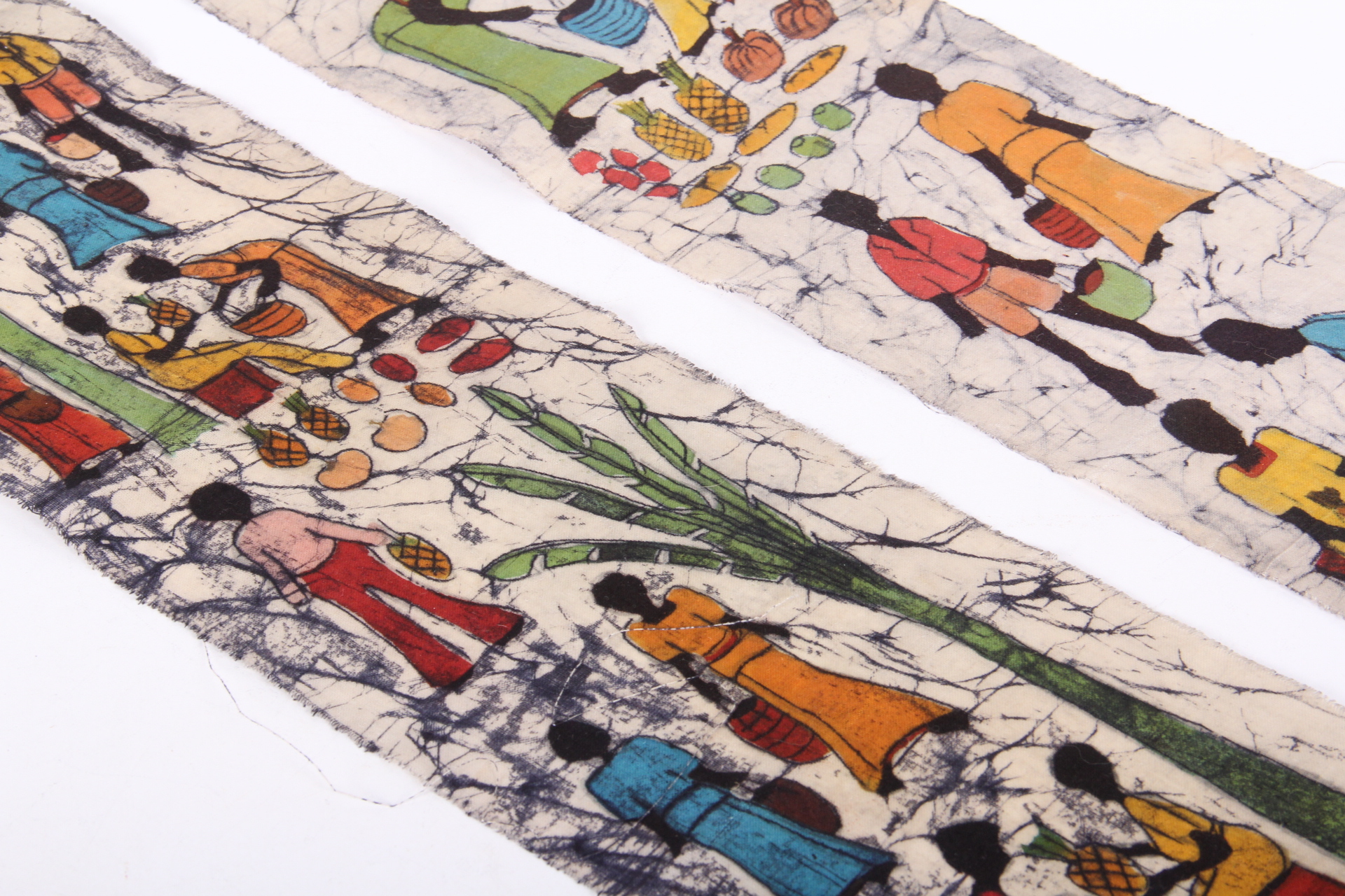 Pair of Ethnic Batik Wall Hangings