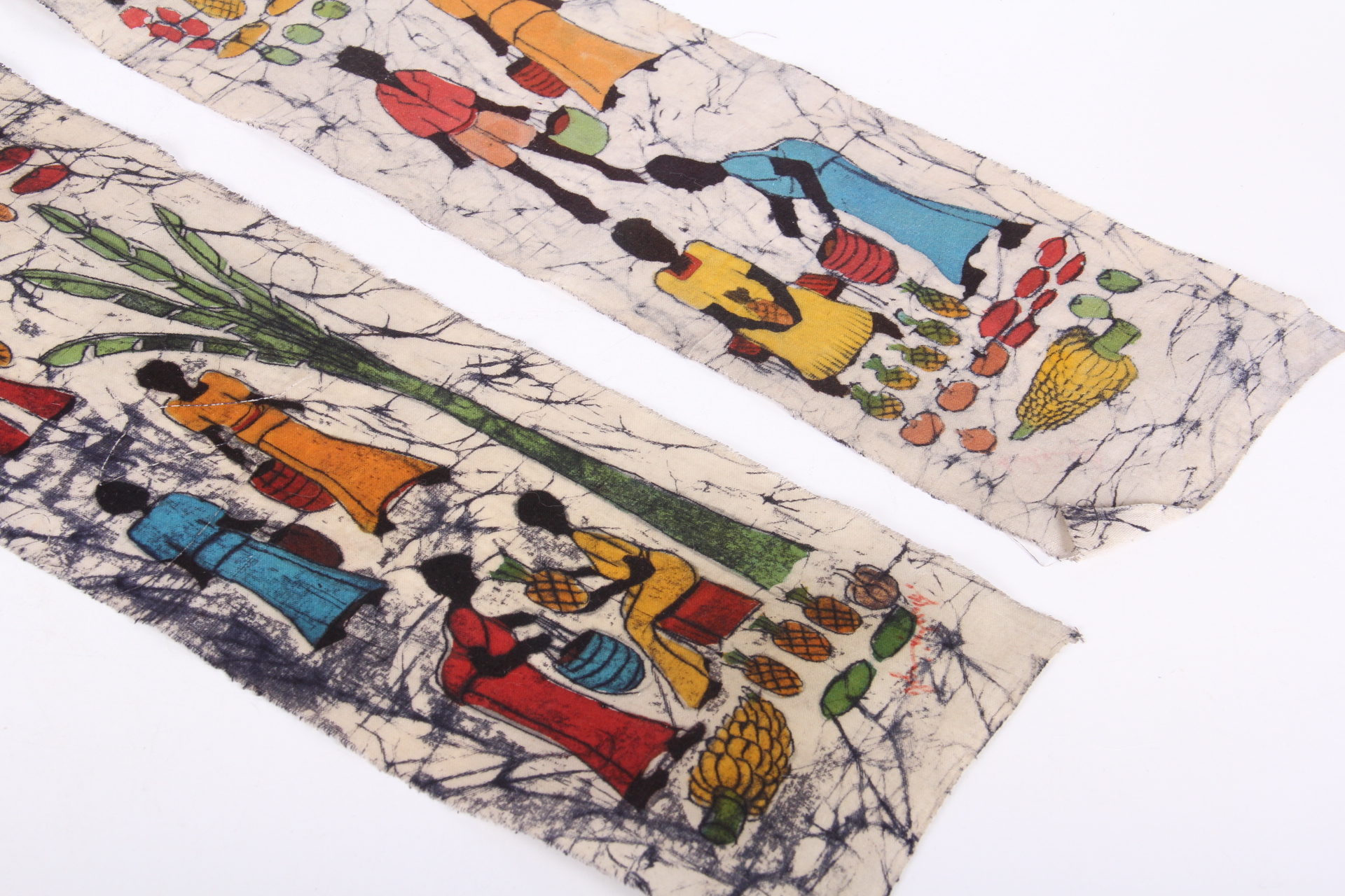 Pair of Ethnic Batik Wall Hangings