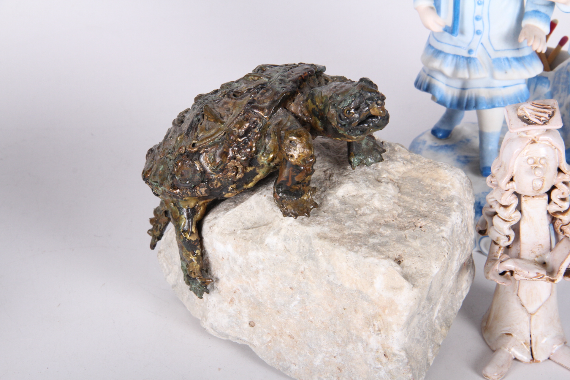 Raku Vase and Figurine Collection