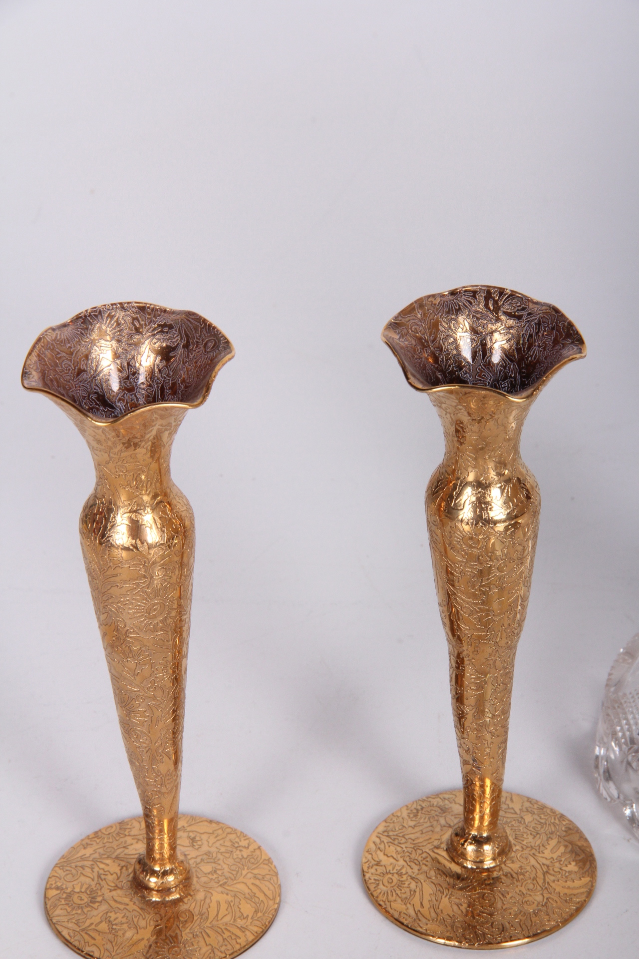 Collection of Glass and Metal Decor