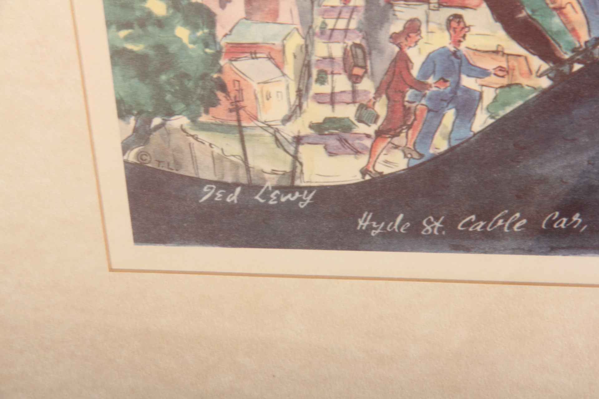 Pair of Ted Lewy Offset Lithographs