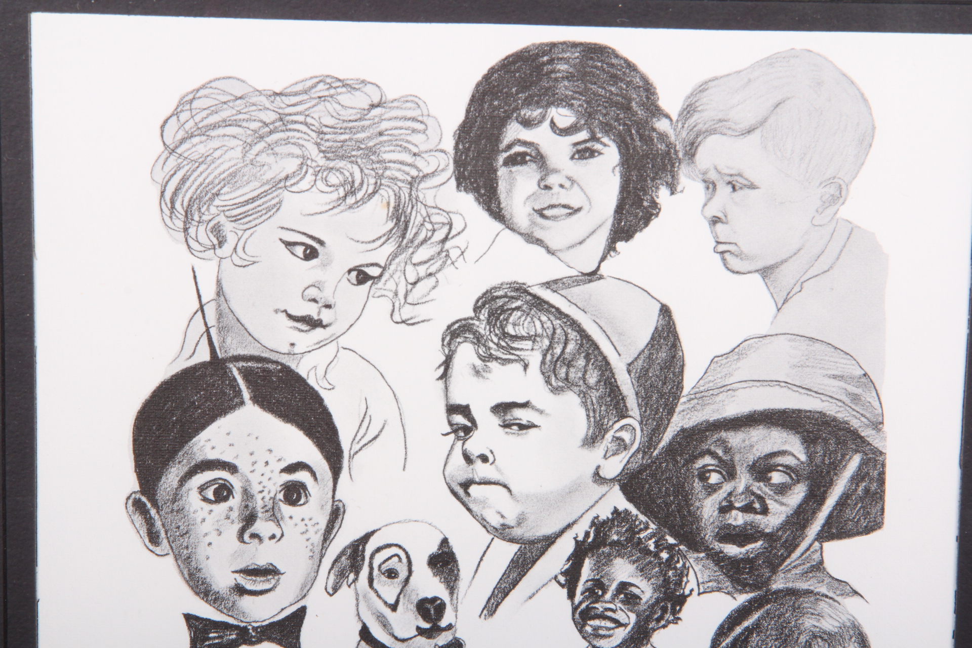 Limited Edition "Little Rascals" Sketch Print