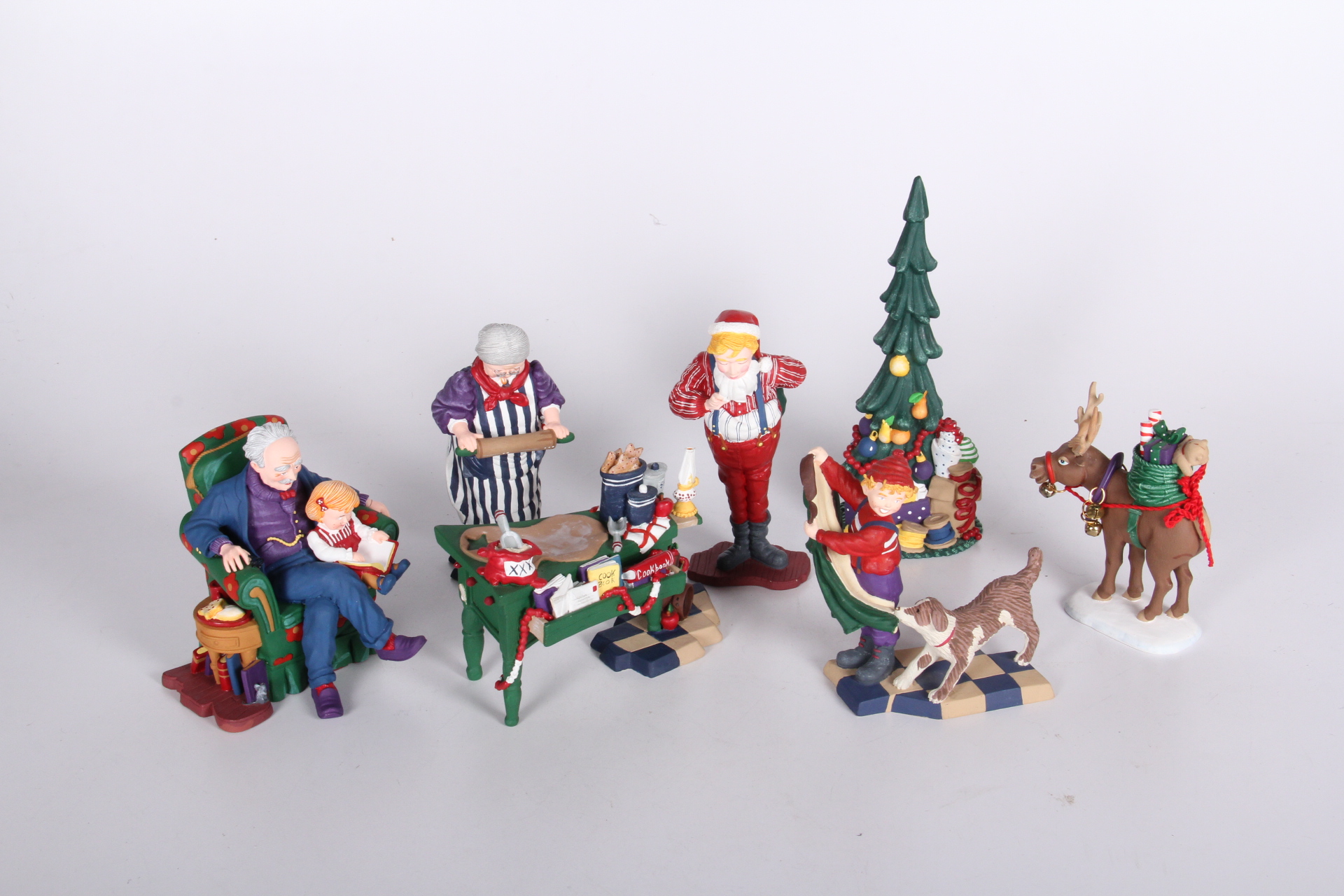 All Through The House Christmas Figurines
