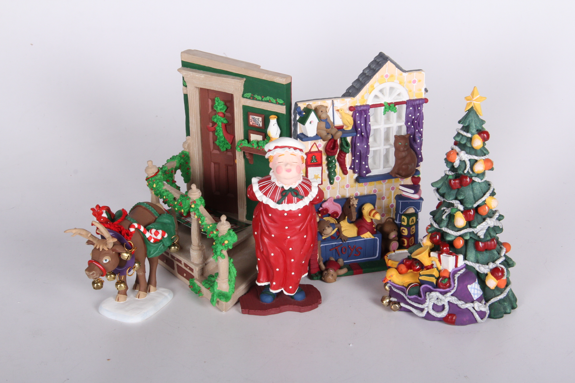 All Through The House Christmas Figurines