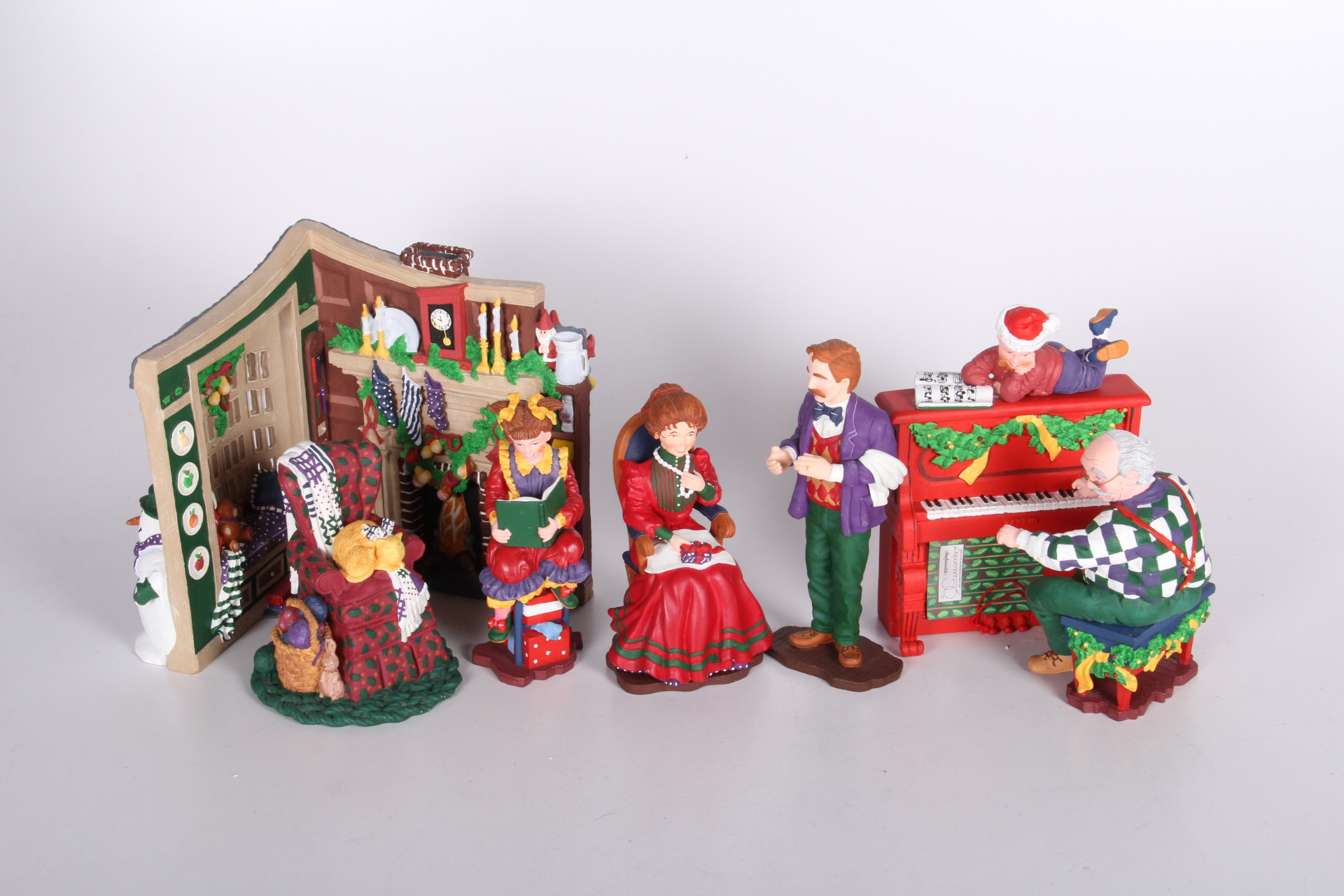 All Through The House Christmas Figurines