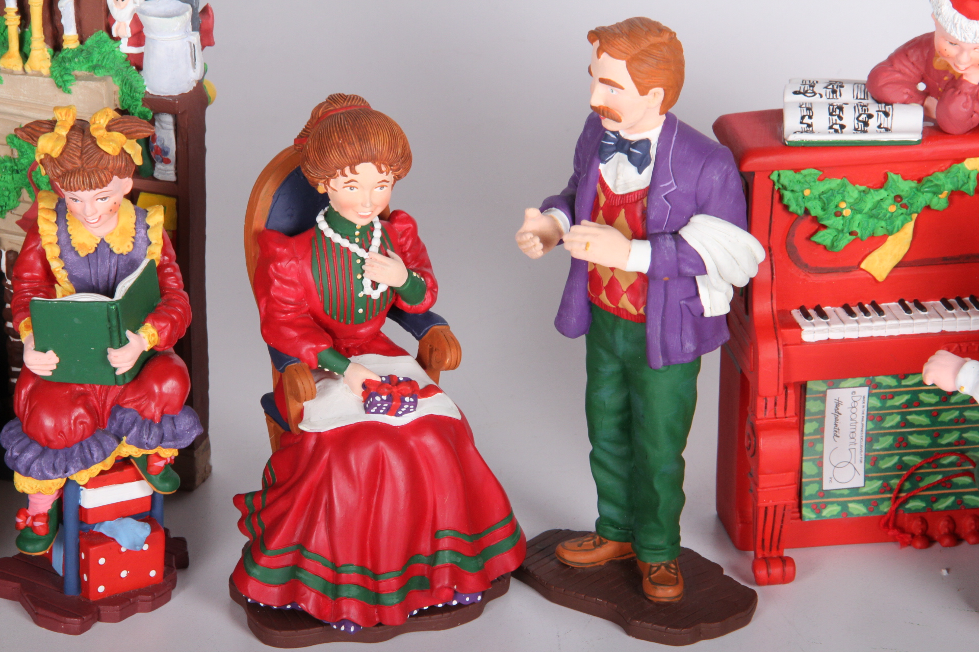 All Through The House Christmas Figurines