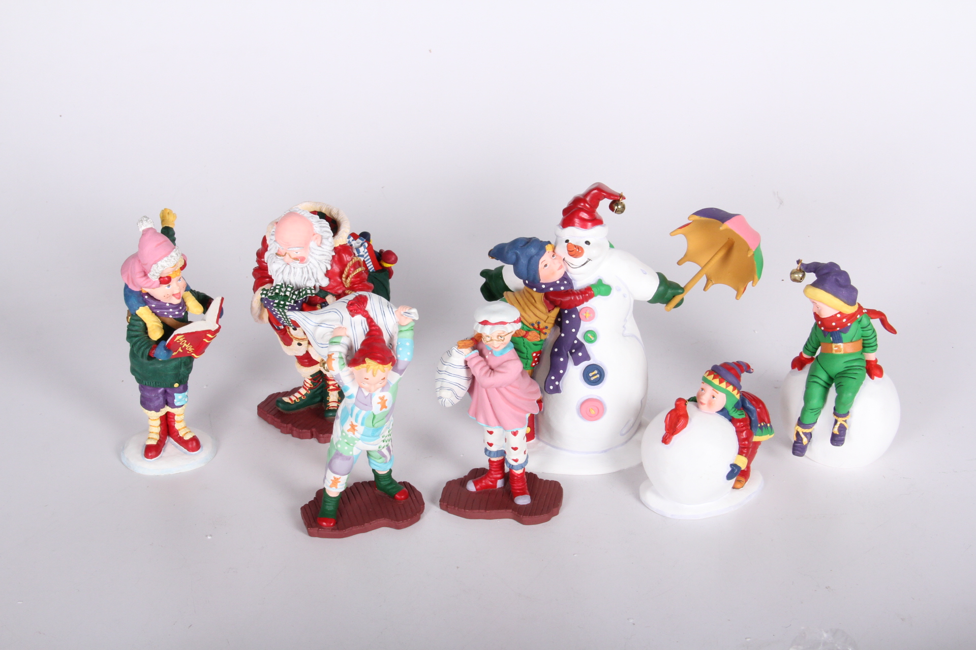 All Through The House Christmas Figurines