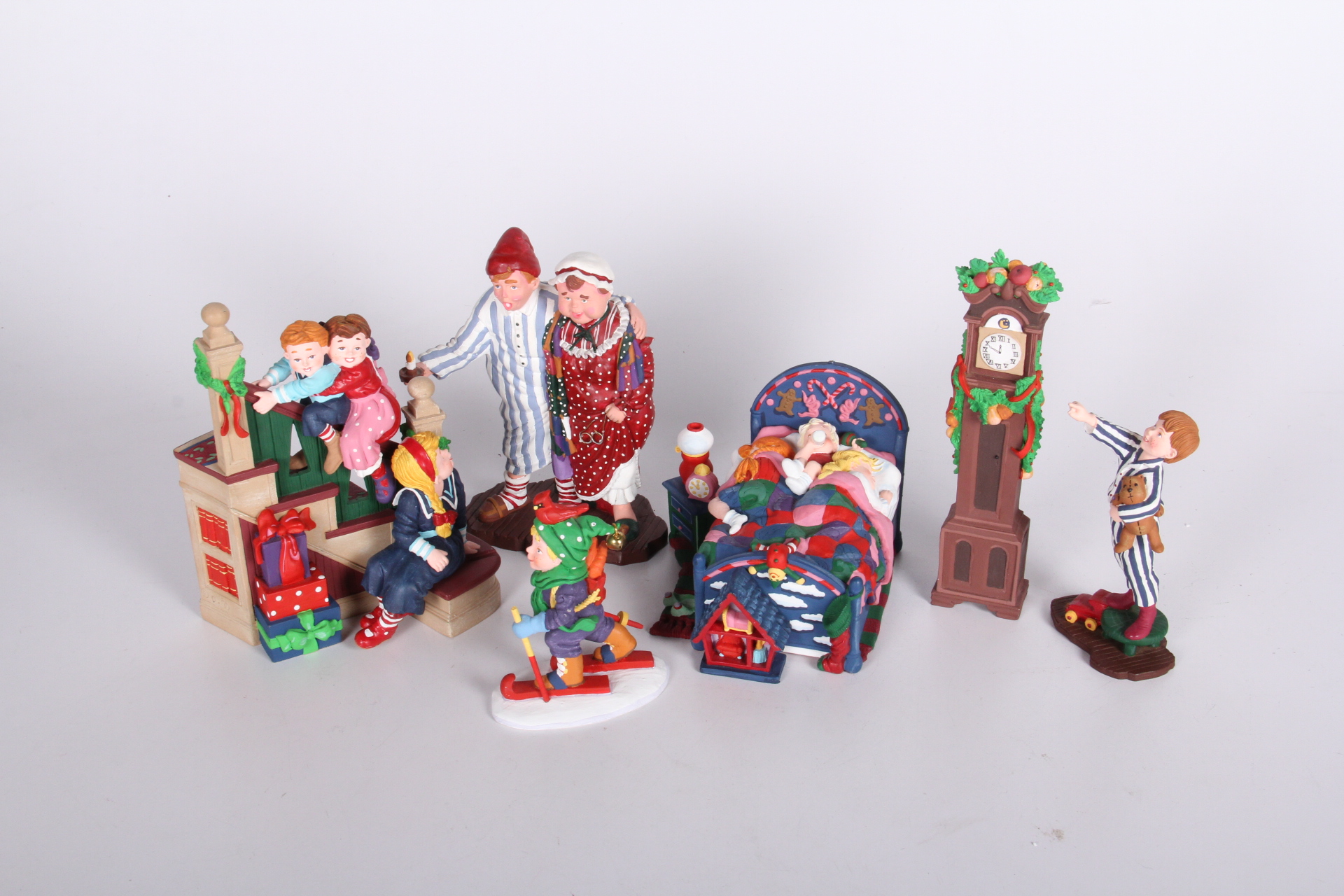 All Through The House Christmas Figurines
