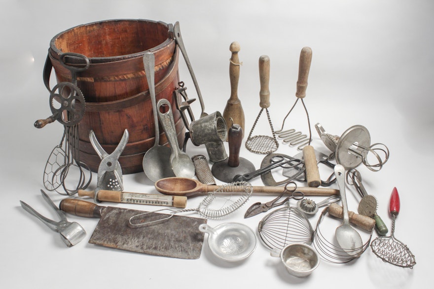 Antique Kitchen Hand Tools