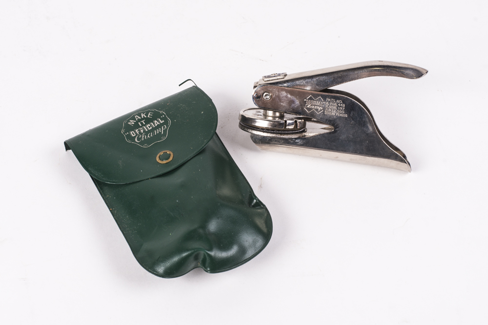 Vintage Champ Embosser