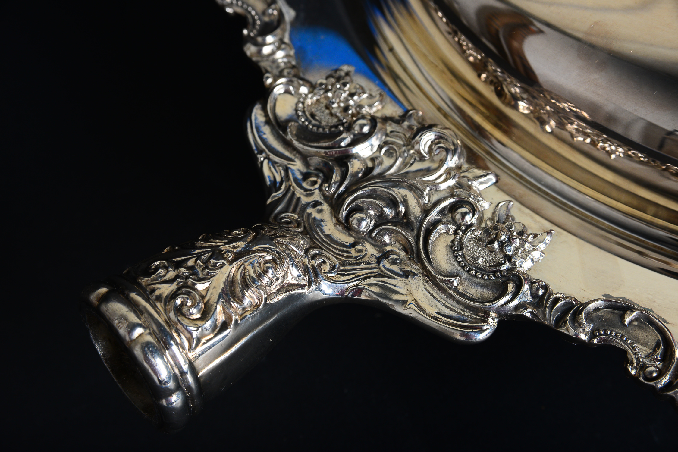 Generous Silver Plate Serving Accessories