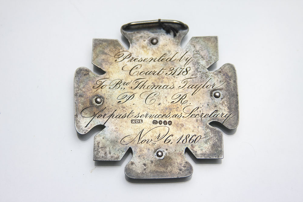 The Ancient Order of Foresters Presentation Medal 1860