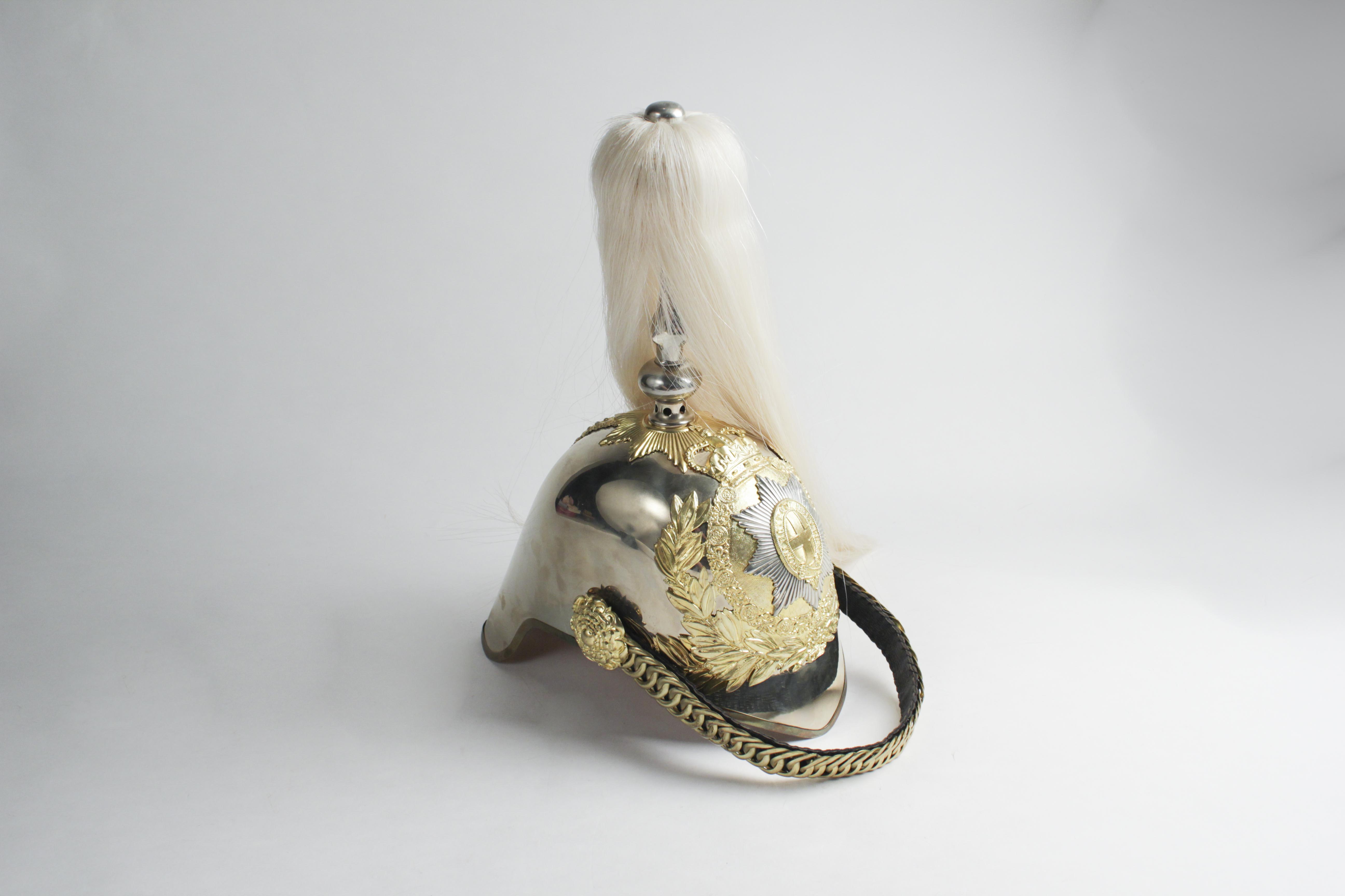 Authentic British Royal Household Cavalry Life Guard Helmet