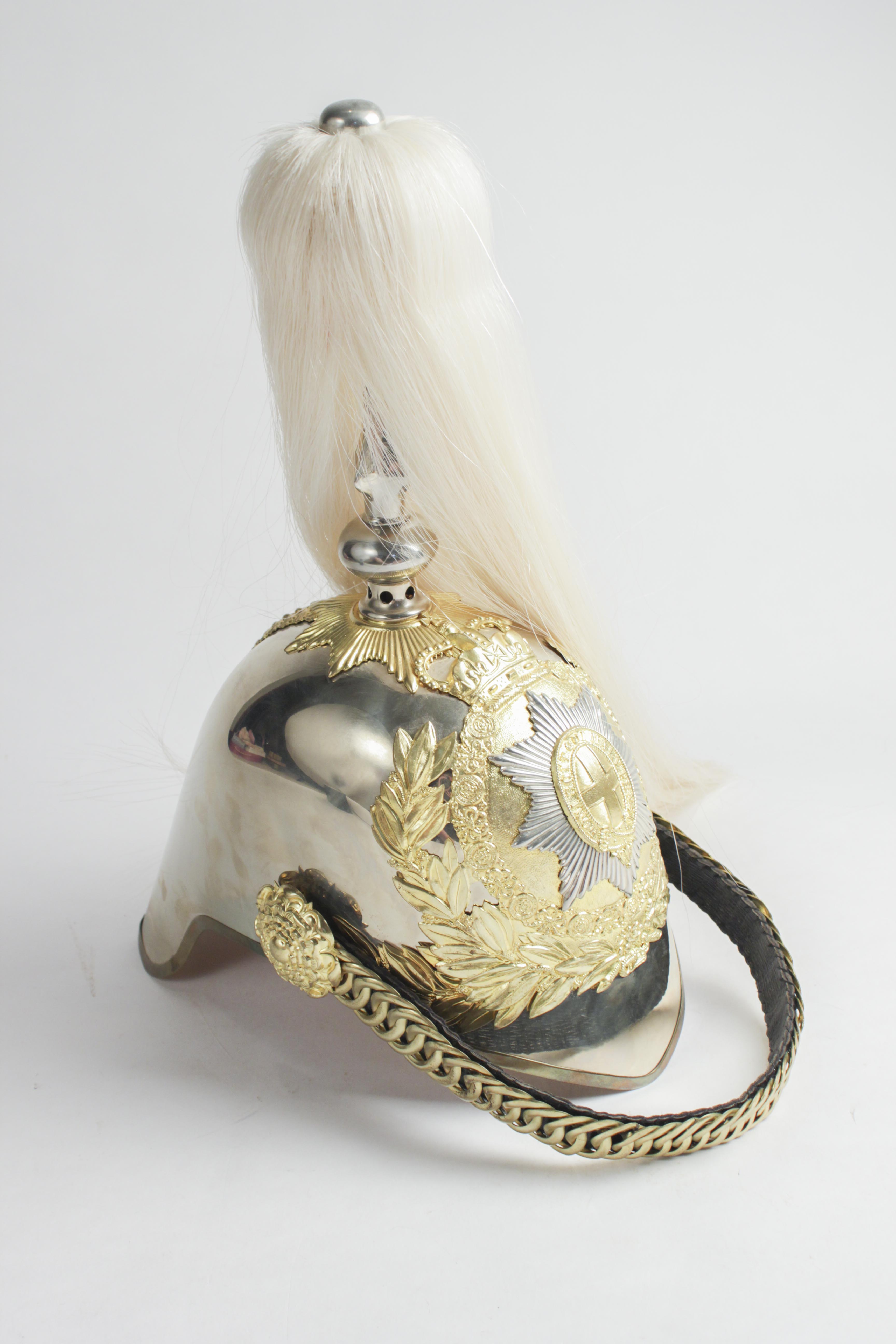 Authentic British Royal Household Cavalry Life Guard Helmet