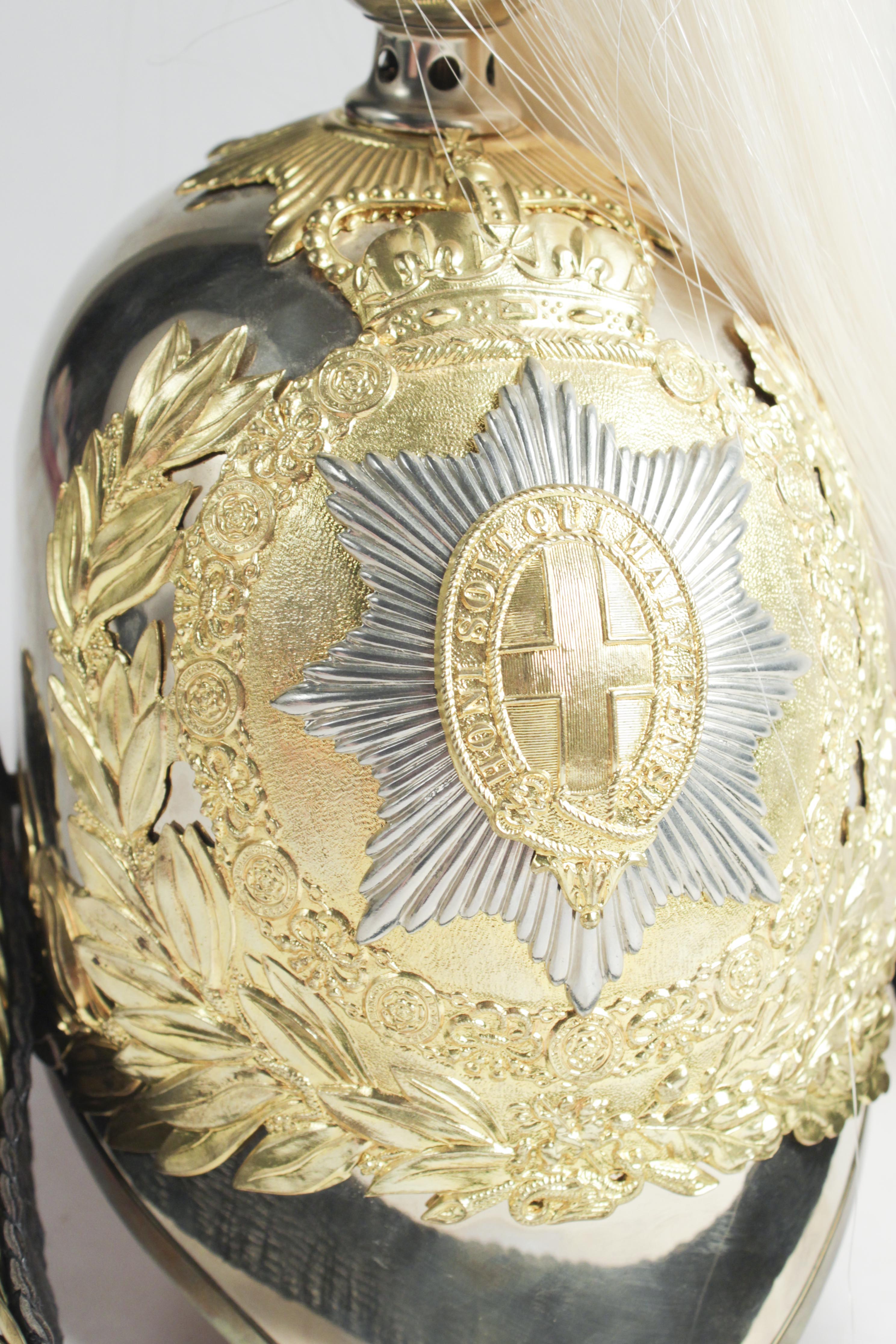 Authentic British Royal Household Cavalry Life Guard Helmet